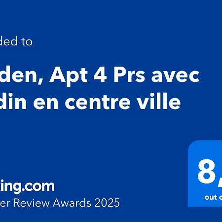 L'eden, 4 Prs Avec Jardin En Centre Digione